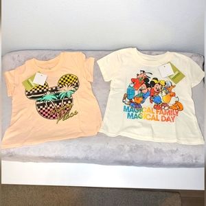 3/$30 Bundle of Disney Parks Mickey Mouse Unisex Tshirts Minnie Donald Goofy